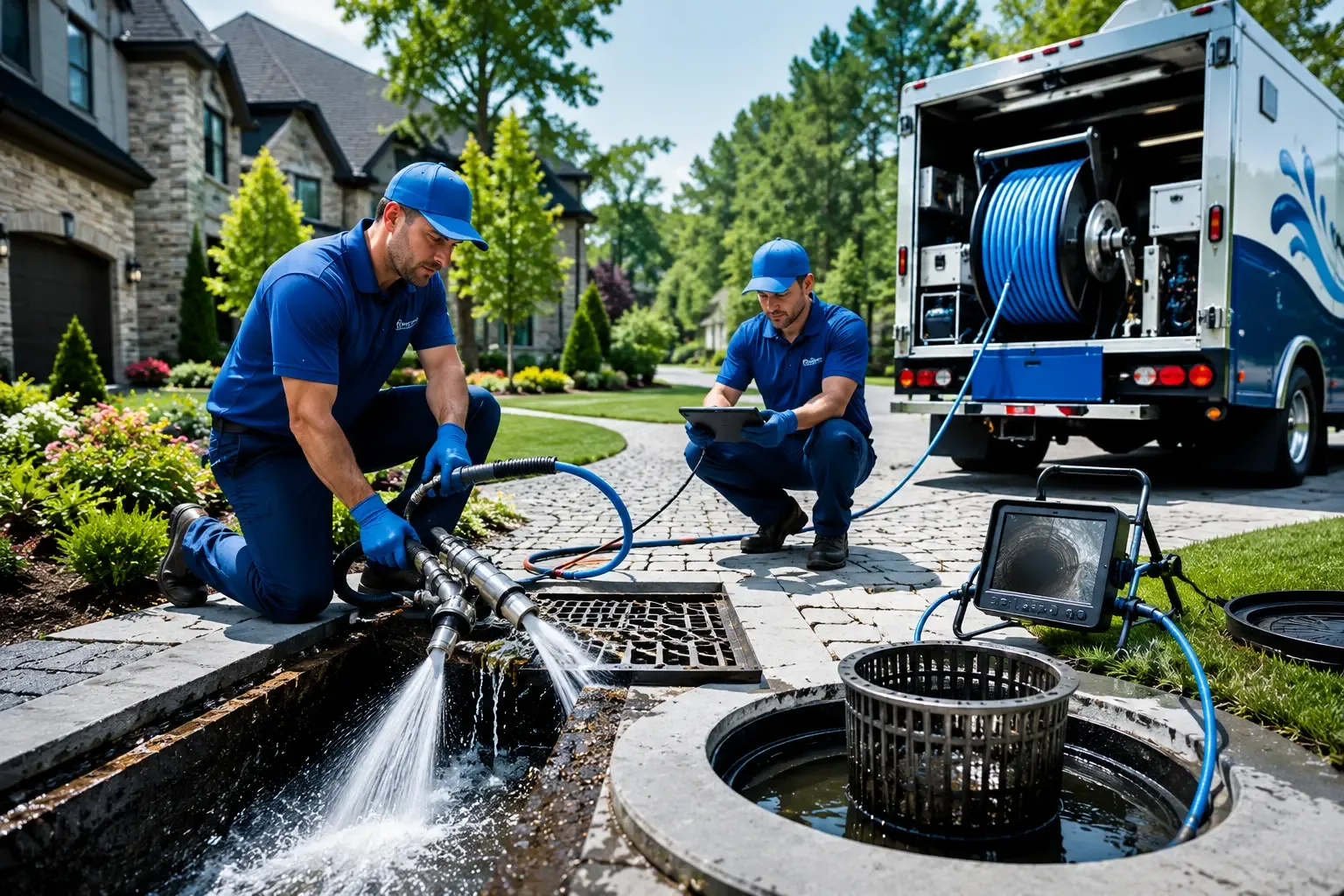 Local outdoor drain cleaning professionals in Rockville, NE