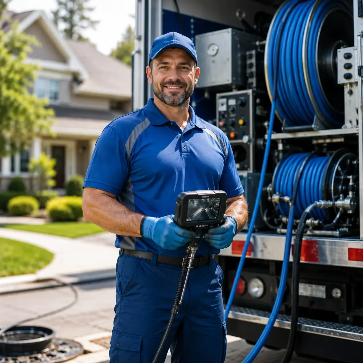 Local outdoor drain cleaning specialists in Rockville, NE